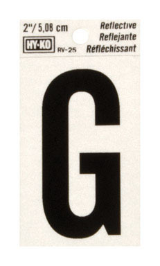 Letter"g"reflect 2"vinyl