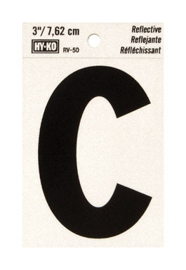 LETTER"C"REFLECT 3"VINYL