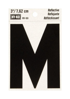 Letter"m"reflect 3"vinyl