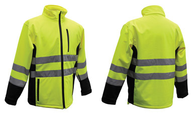 HI-VIS SFTSHL JACKET 2XL