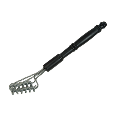 GRILL BRUSH BLK 15" SS