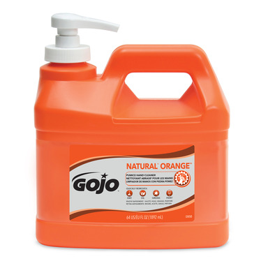 GOJO: 64OZ HAND CLEANR W/PUMICE