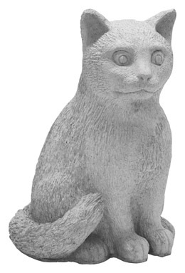 NS STATUE STNG KITTEN 9"