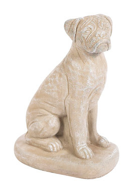 NS STATUE BOXER DOG 13"