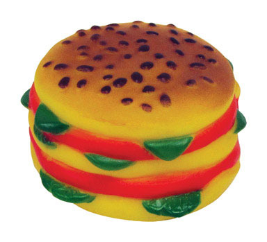 Toy Dog Vinyl Hamburger