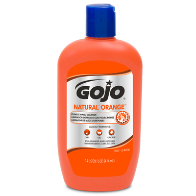 GOJO: 14OZ HAND CLEANR W/PUMICE