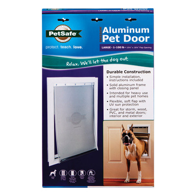 Pet Door Alum Lrg