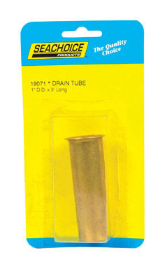 DRAIN TUBE BRASS 1"