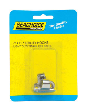 Hook Util Ss 1.25"x1.25"