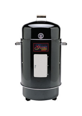 SMOKER/GRILL GOURMET BLK