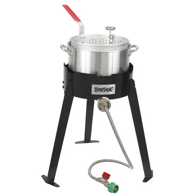 FISH FRYER KIT ALUM 10QT