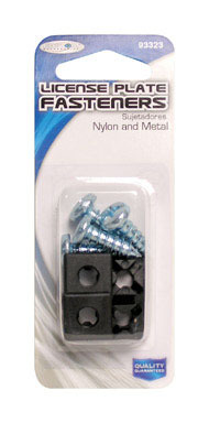 FASTENER LICNS BLK SET/4