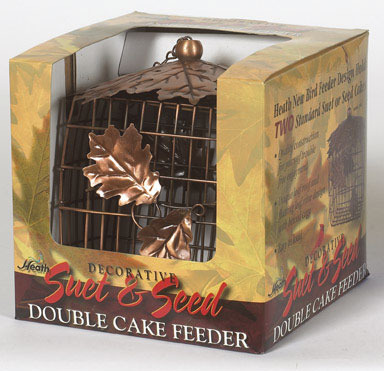 DOUBLE LEAF SUET FEEDER