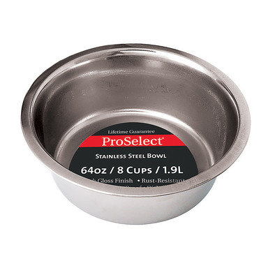 Pet Dish 640z Stnls Stee