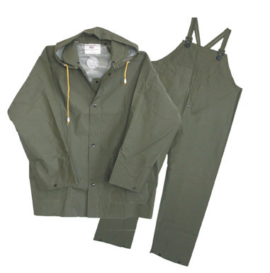 Rainsuit 3pc Green X-lg