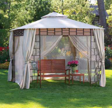 SOLAR GAZEBO 10X10'