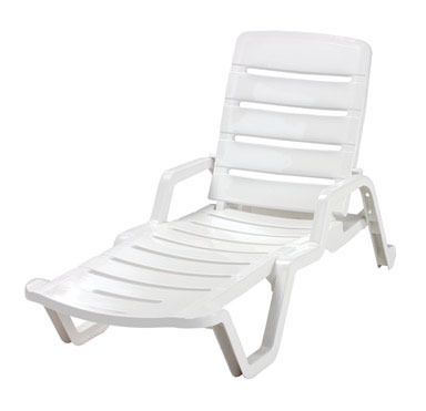 CHAISE LOUNGE WHITE