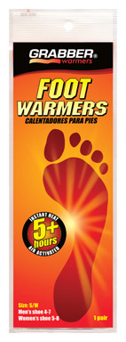 FOOT WARMER 5HR S/M