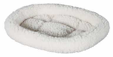 Pet Bed Poly Cttn Wht