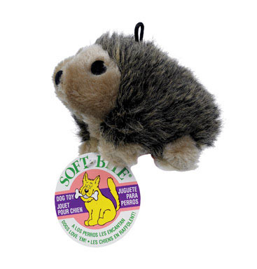 Hedgehog Dog Toy Med