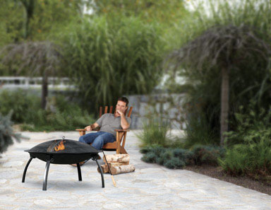 PORTABLE FIRE PIT 28"