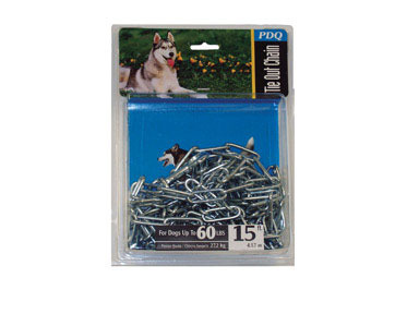 Tie Out Dog Chain Hvy15'