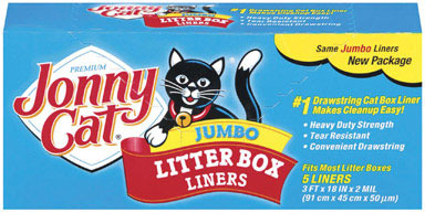JONNY CAT : LITTER BOX LINER LRG