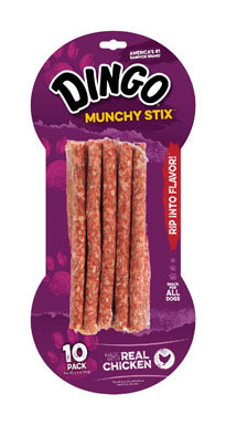 DINGO MUNCHY STIX 10 PK