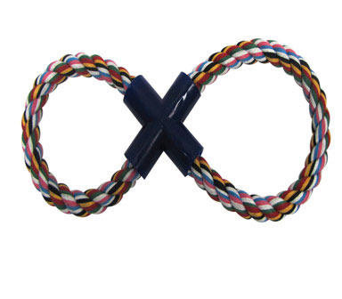 Dog Toy Rope Fig Eight