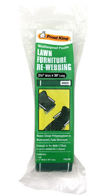 LAWN CHAIR WEBBING GREEN