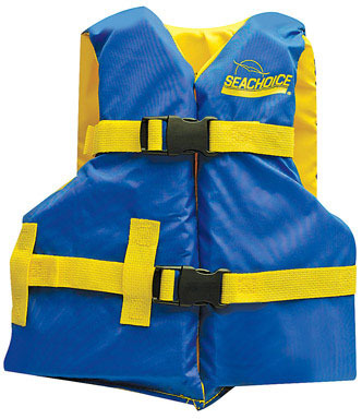 LIFE VEST CHILD YLW/BLUE