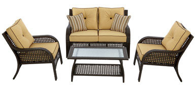 NAPA WICKER SET 4PC