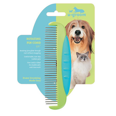 Rout Pin Comb Dog Bl/grn