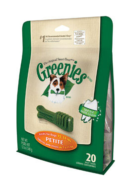 DOG GREENIE TREAT20PK SM