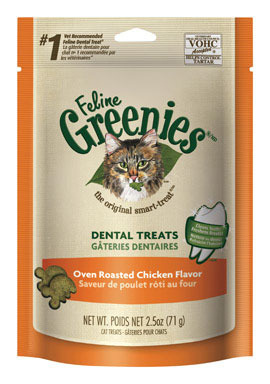 GREENIE CAT 2.5OZ CHICKN