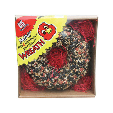 MINI SUET NUGGET WREATH