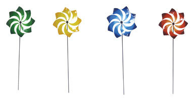 COLORFUL PINWHEEL 36"H