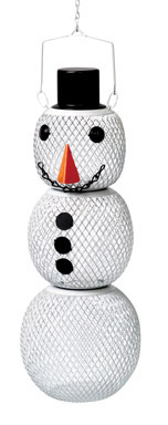 SNOWMAN BIRD FEEDER