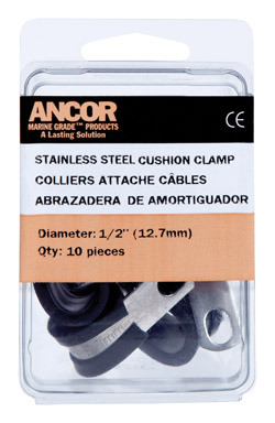 Cushin Clmps 1/2"ss 10pk