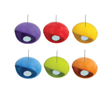 Bird Feeder Egg Bamboo