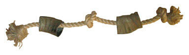 BULLY HORN ROPE TOY 12"