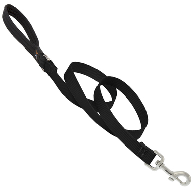 Dog Leash 6ft 3/4" Black