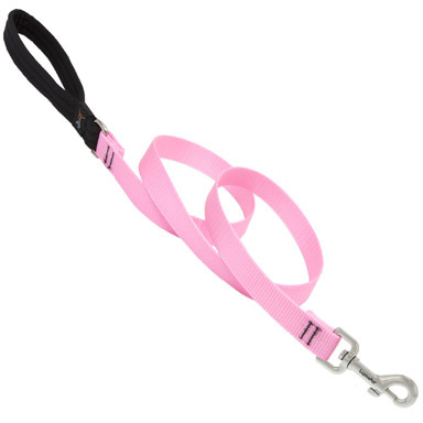 Dog Leash 6ft 3/4" Pink