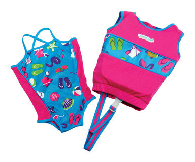 Girls 2pc Swim Trainer