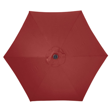 SOLAR UMBRELLA 9' RED