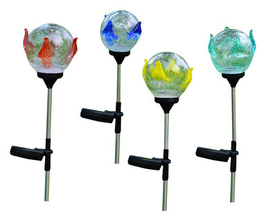 SOLAR BUBBLE FLOWR STAKE