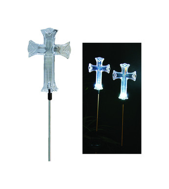 SOLAR CROSS GARDEN STAKE