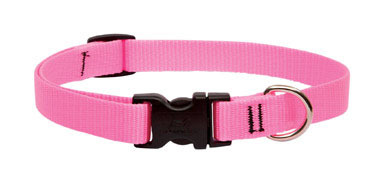 Dog Collar Adj13-22"pink