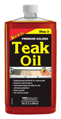 Oil Teak Prem Gold 32oz