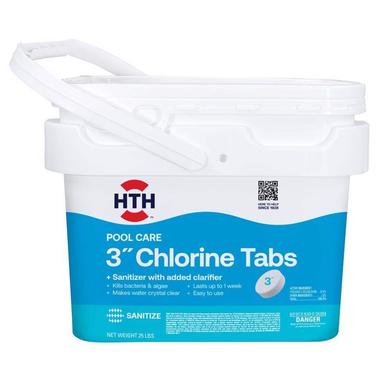 Hth 3"chlor Tabs 25lb